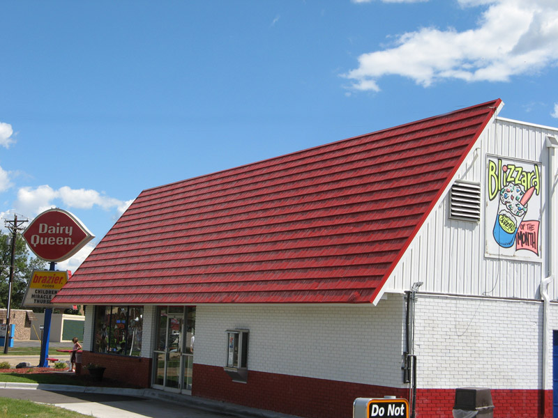 Dairy Queen Red Shingle Buildings Nu Look Exteriors